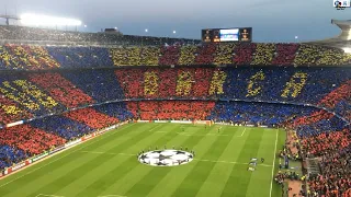 Champions League Night at Camp Nou