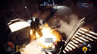 Star Wars Battlefront 2- 78 Boba Killstreak on Jakku (Assisted) + Huge PTFO Effort