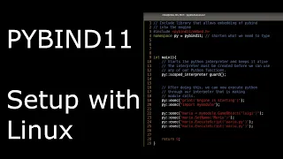 [pybind11] Setup with Ubuntu