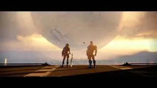 Destiny - Speaker of The Traveler Speech & "the Stranger" (Exo Female) Gift Gun Jump Ship Cutscene