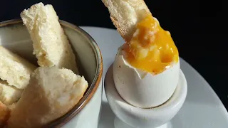 King Charles III's Breakfast, Perfect Soft Boiled Eggs
