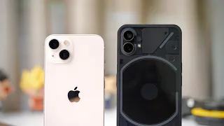 Nothing Phone 1 vs iPhone 13 Detailed Camera Comparison - SHOCKING Results 🤯