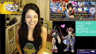 (DFFOO) Gem & Ticket Pulls for Bartz / Yuffie EX!