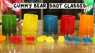 Gummy Bear Shot Glasses & White Gummy Bear Shot