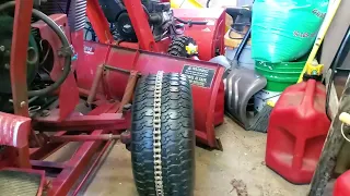 Tractor Front tire chains