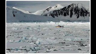 Epic Sailing Expedition to Antarctica trapped in sea ice south of the Antarctic Circle