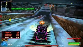 Twisted Metal PS3 - Deathmatch - Sweet Tooth in Downtown Doom - 8th Feb, Game #2 (HD)