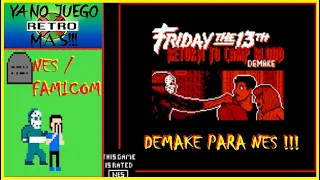 FRIDAY THE 13th PARA NES !!! Return to Camp Blood Nes Famicom