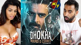 DHOKA: ROUND D CORNER Trailer REACTION!! | R. Madhavan, Khushalii, Darshan, Aparshakti | Kookie G