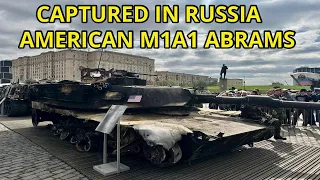 Captured In Russia - American M1A1 Abrams Tank!