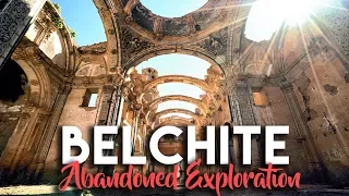 INCREDIBLE ABANDONED CATHEDRALS IN BELCHITE | TRAVEL VLOG SPAIN