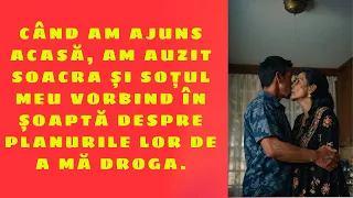 Când am ajuns acasă, am auzit soacra și soțul meu vorbind în șoaptă despre planurile lor de a mă...