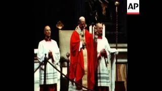 SYND 30 6 78 POPE PAUL VI CELEBRATES 15TH ANNIVERSARY