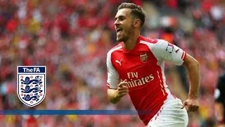 Ramsey goal - Arsenal v Man City 3-0 | Goals & Highlights