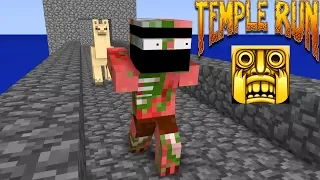 MONSTER SCHOOL : TEMPLE RUN - Minecraft Animations