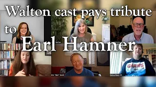 Cast of The Waltons pay tribute to Earl Hamner  - behind the scenes with Judy Norton