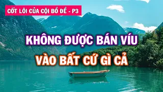 KHÔNG ĐƯỢC Bám Víu Vào BẤT CỨ GÌ CẢ | Cốt Lõi Cội Bồ Đề - Phần 3