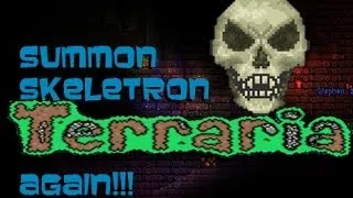 Terraria Special Events :  Summoning Skeletron Again