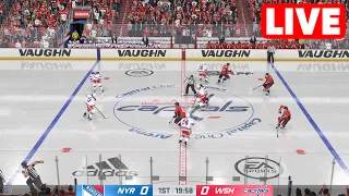 NHL LIVE🔴 New York Rangers vs Washington Capitals | Game 3 - 26th April 2024 | NHL Full Match NHL 24