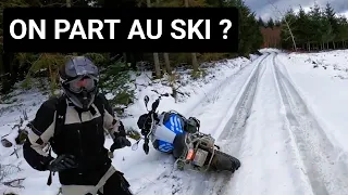 Offroad neigeux sur le TET.                 [1200GSA & 1100AfricaTwin]