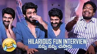 Comedian Satya Hilarious FUN Interview with Naga Shaurya || Yukti Thareja || Rangabali Team || NSE