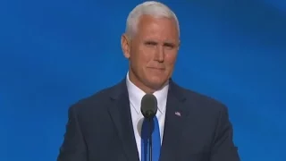 Gov. Mike Pence Full Speech at the Republican National Convention. July 20, 2016. RNC. Cleveland