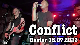 Conflict - Live Exeter Cavern 15.07.2023