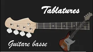 Bass tabs beginner : L’aventurier (Indochine)