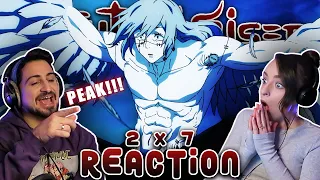 THIS FIGHT WAS NUTS! 🔥 Jujutsu Kaisen Season 2 Episode 7 REACTION! | 2x7 "Evening Festival"F