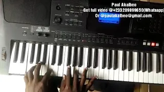 Nathaniel Bassey ft. Chigozie Achugo - You are God piano tutorial in C