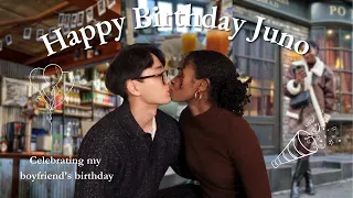 Happy Birthday Juno 🎂🎉 | Celebrating My Boyfriend's Birthday in Seoul ft. Busy Body Care 국제커플 브이로그