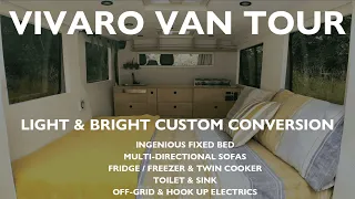 Vauxhall Vivaro Van Tour - Light and Bright Custom Conversion