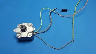 Run a stepper motor without a controller board | How to Move a Step Motor | Sagaz Perenne