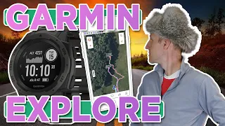 Навигация на часах Garmin Fenix, Instinct, Enduro, Epix через Garmin Explore