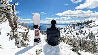 Backcountry Snowboarding Paradise in Epic Lake Tahoe