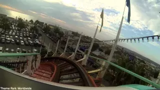 Giant Dipper Front Row On Ride POV - Belmont Park