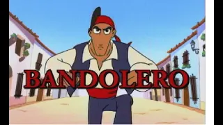 Bandolero: cabecera de los dibujos animados de Canal Sur TV