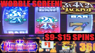 BOOM! 3x 4x 2x Jackpot + Kingmaker slot play from the Venetian in Las Vegas!