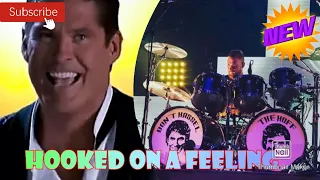 David Hasselhoff - Hooked On A Feeling Live Drum Cam