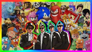 Coffin Dance MEGAMIX28 - Raya & Sonic & Blippi & Pawpatrol & Madagascar & Ladybug & Uglydoll & Shrek