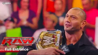 Batista WWE Championship Entrance
