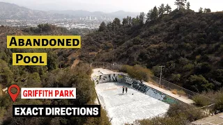 Hiking Griffith Park Abandoned Pool -Exact Directions, Trail Guide, Los Angeles, CA