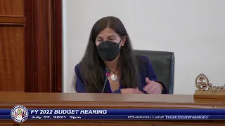 FY 2022 Budget Hearing - Senator Joe S. San Agustin - June 7, 2021 2pm CLTC