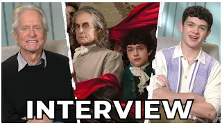 FRANKLIN Interview | Michael Douglas and Noah Jupe Talk Benjamin Franklin Series