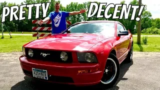 2007 Ford Mustang GT Review: Pretty Decent!