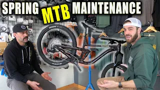 Spring Mountain Bike Maintenance: DO NOT SKIP!