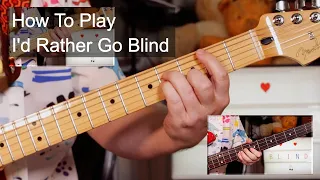 'I'd Rather Go Blind' Etta James Guitar & Bass Lesson