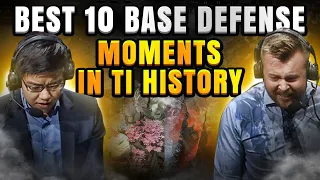 Best 10 Base Defense Moments in Dota 2 TI History