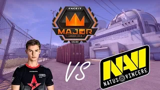 POV - dev1ce (Astralis)(17-10) vs Na`Vi / nuke / FACEIT Major 2018 / map 1