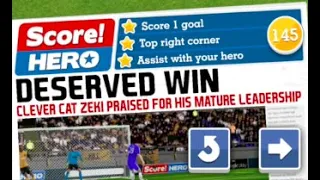 Score Hero Level 145 (3 Stars) Walkthrough - Chelsea FC vs Hull City